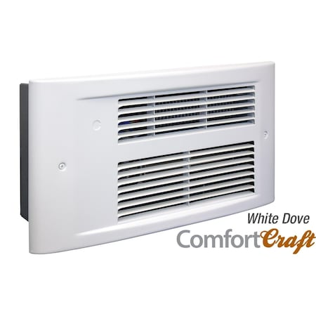 King Electric 120V PX ComfortCraft Wall Heater - 1500W, White Dove KI316300